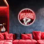 Atlanta Falcons Neon Sign Vintage Acrylic 1