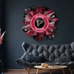 Atlanta Falcons Neon Sign Wreath 1
