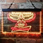 Atlanta Hawks Neon Sign Budweiser 1