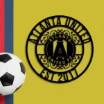 Atlanta United Metal Sign Custom Mls Fc 1