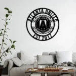Atlanta United Metal Sign Custom Mls Fc 1