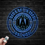 Atlanta United Metal Sign Custom Mls Fc 1