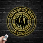 Atlanta United Metal Sign Custom Mls Fc 1