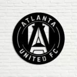 Atlanta United Metal Sign Fc Logo 1