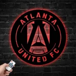 Atlanta United Metal Sign Fc Logo 1