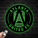 Atlanta United Metal Sign Fc Logo 1