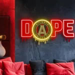 Atlanta United Neon Sign Dripping Dope Fc 1