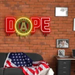 Atlanta United Neon Sign Dripping Dope Fc 1