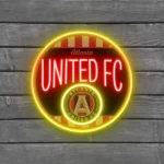Atlanta United Neon Sign Fc Retro Acrylic 1