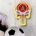Atlanta United Neon Sign The Punisher Fc 1