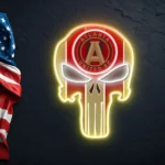 Atlanta United Neon Sign The Punisher Fc 1