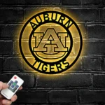 Auburn Tigers Metal Sign Nfl 1