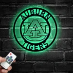 Auburn Tigers Metal Sign Nfl 1