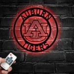 Auburn Tigers Metal Sign Nfl 1
