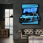 Audi Neon Sign R8 Poster 1