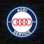 Audi Neon Sign Super Car 1