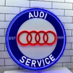 Audi Neon Sign Super Car 1