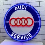 Audi Neon Sign Super Car 1