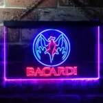 Bacardi Neon Sign Nocturnal Bat 1