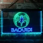 Bacardi Neon Sign Nocturnal Bat 1