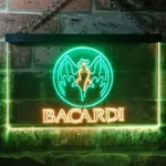 Bacardi Neon Sign Nocturnal Bat 1