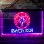 Bacardi Neon Sign Nocturnal Bat 1