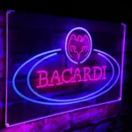 Bacardi Neon Sign Rum 1