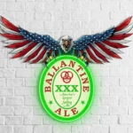 Ballantine Neon Sign American Eagle 1