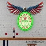 Ballantine Neon Sign American Eagle 1