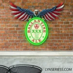 Ballantine Neon Sign American Eagle 1