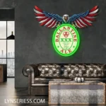Ballantine Neon Sign American Eagle 1