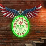 Ballantine Neon Sign American Eagle 1
