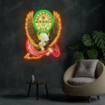 Ballantine Neon Sign Bespoke Logo Custom American Eagle 1
