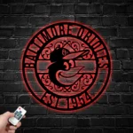 Baltimore Orioles Metal Sign Custom Mlb 1