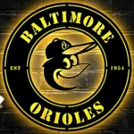 Baltimore Orioles Metal Sign Orioles Bird Logo 1
