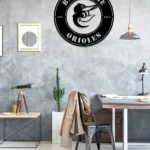 Baltimore Orioles Metal Sign Orioles Bird Logo 1