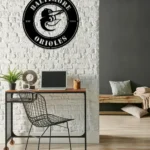 Baltimore Orioles Metal Sign Orioles Bird Logo 1