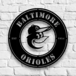 Baltimore Orioles Metal Sign Orioles Bird Logo 1