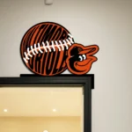 Baltimore Orioles Metal Sign Orioles Bird Mascot 1