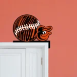 Baltimore Orioles Metal Sign Orioles Bird Mascot 1