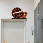 Baltimore Orioles Metal Sign Orioles Bird Mascot 1