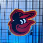 Baltimore Orioles Neon Sign Cartoon Bird Head 1