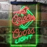 Baltimore Orioles Neon Sign Coors Light 1
