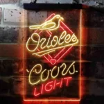 Baltimore Orioles Neon Sign Coors Light 1