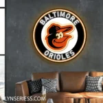 Baltimore Orioles Neon Sign Mlb 1