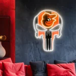 Baltimore Orioles Neon Sign The Punisher 1