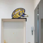 Baltimore Ravens Metal Sign Ravens Ball Crest 1