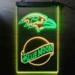 Baltimore Ravens Neon Sign Navy Moon Est 1996 1
