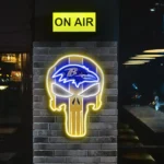 Baltimore Ravens Neon Sign The Punisher 1