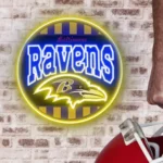 Baltimore Ravens Neon Sign Vintage Acrylic 1